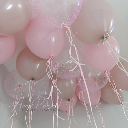 Набор шаров на выписку "Розовое чудо"